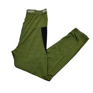 Men’s ESDY Green and Black Layering Pants Size XL